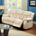 Barbado Ivory Sofa w/ 2 Recliners - Time 2 Sleep (West Covina, CA)