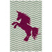 BARON 5' X 8', Area Rug, Horse, Sage Green/Fuchsia - Time 2 Sleep (West Covina, CA)