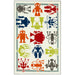BARON 5' X 8', Area Rug, Robots, Multi/Ivory - Time 2 Sleep (West Covina, CA)