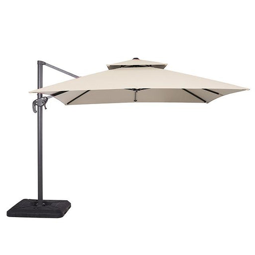 Hero 10 Ft Square Umbrella w/ Double Top + 37" Large Base - Time 2 Sleep (West Covina, CA)