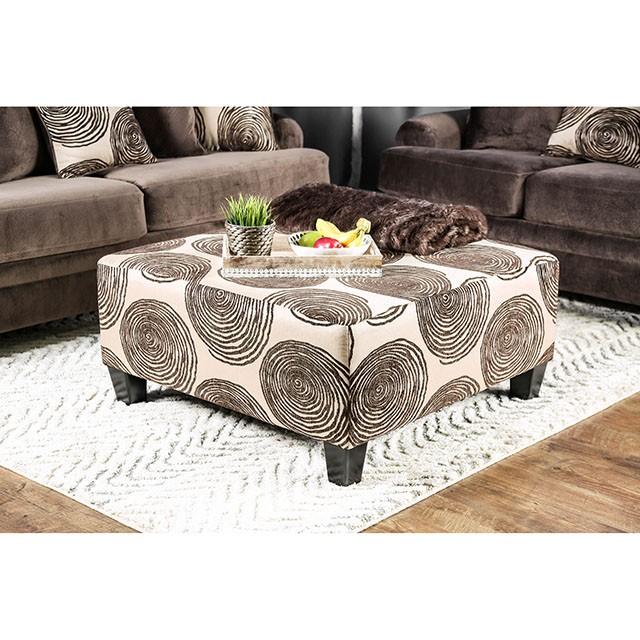 Bonaventura Brown Ottoman - Time 2 Sleep (West Covina, CA)
