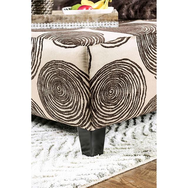 Bonaventura Brown Ottoman - Time 2 Sleep (West Covina, CA)