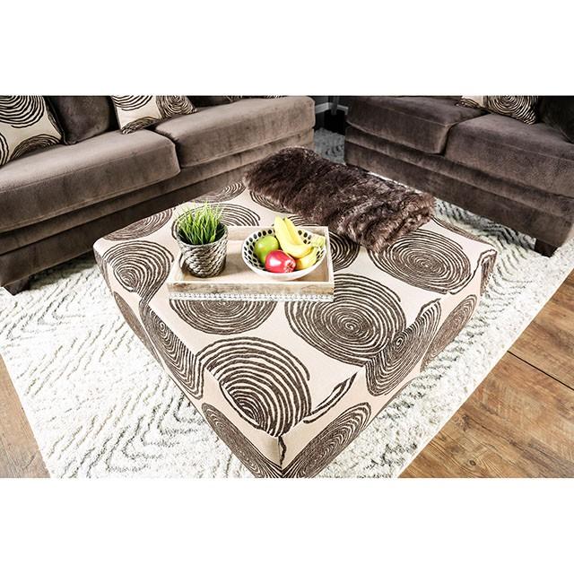 Bonaventura Brown Ottoman - Time 2 Sleep (West Covina, CA)