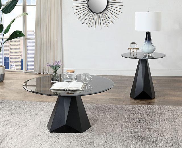 BISHOP Coffee Table, Black/Gray - Time 2 Sleep (West Covina, CA)