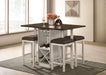 BINGHAM Counter Ht. Table w/ 2 x 15" Leaves - Time 2 Sleep (West Covina, CA)