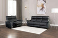 Bienne Sofa Manual Recliner White & Black - Time 2 Sleep (West Covina, CA)
