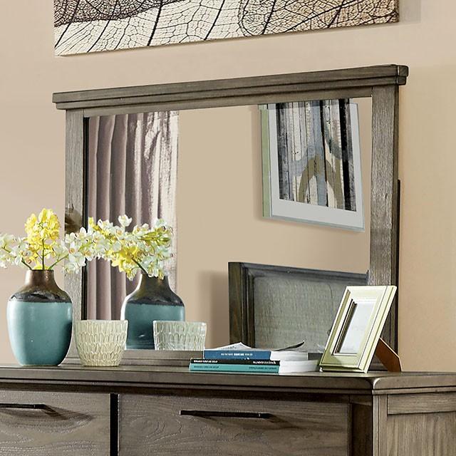 Berenice Mirror Espresso, Beige, & Brown - Time 2 Sleep (West Covina, CA)