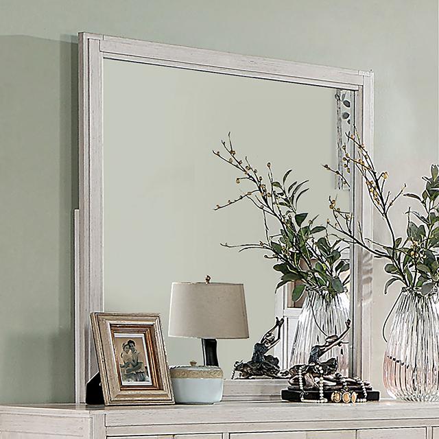 Berenice Mirror Espresso, Beige, & Brown - Time 2 Sleep (West Covina, CA)
