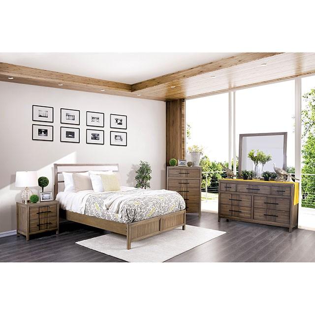 Berenice Mirror Espresso, Beige, & Brown - Time 2 Sleep (West Covina, CA)