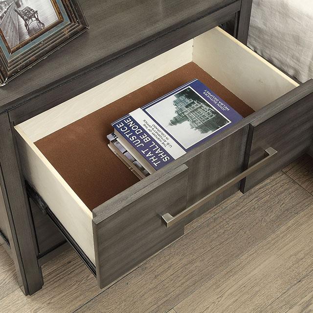 Berenice Dresser White, Gray, & Espresso - Time 2 Sleep (West Covina, CA)