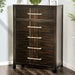 Berenice Chest Gray, White, & Espresso - Time 2 Sleep (West Covina, CA)