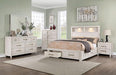 Berenice Mirror Espresso, Beige, & Brown - Time 2 Sleep (West Covina, CA)