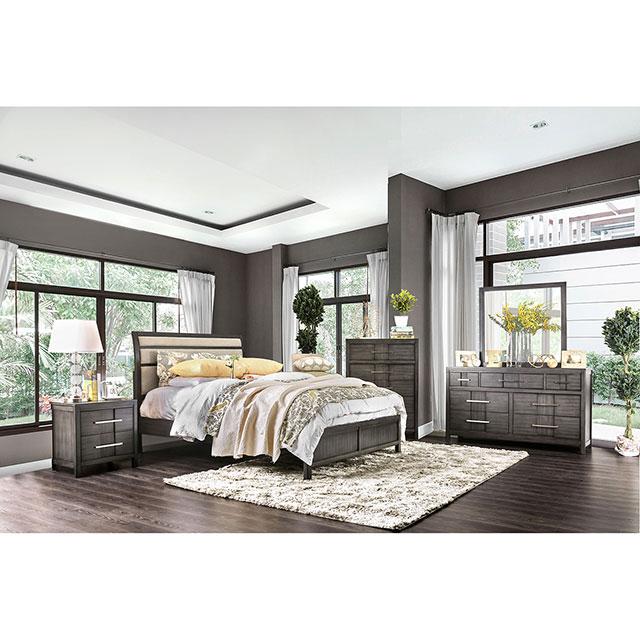Berenice Dresser White, Gray, & Espresso - Time 2 Sleep (West Covina, CA)