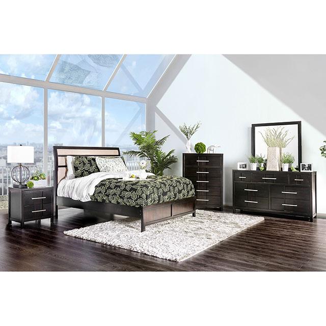 Berenice Dresser White, Gray, & Espresso - Time 2 Sleep (West Covina, CA)