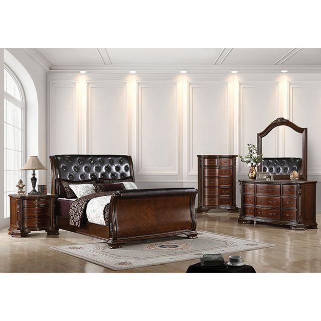 Bellefonte Brown Cherry Mirror - Time 2 Sleep (West Covina, CA)