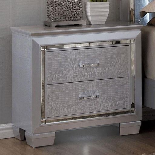 BELLANOVA Silver Night Stand - Time 2 Sleep (West Covina, CA)