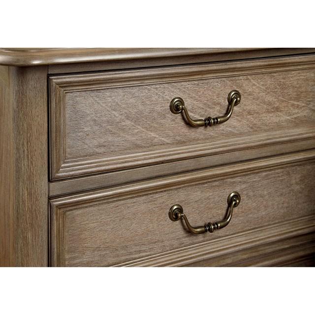 BELGRADE I Rustic Natural Tone Night Stand - Time 2 Sleep (West Covina, CA)
