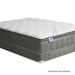 STORMIN White/Gray 13" Euro Pillow Top Mattress, Queen - Time 2 Sleep (West Covina, CA)