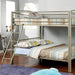 Lovia Metallic Gold Full/Full Bunk Bed - Time 2 Sleep (West Covina, CA)
