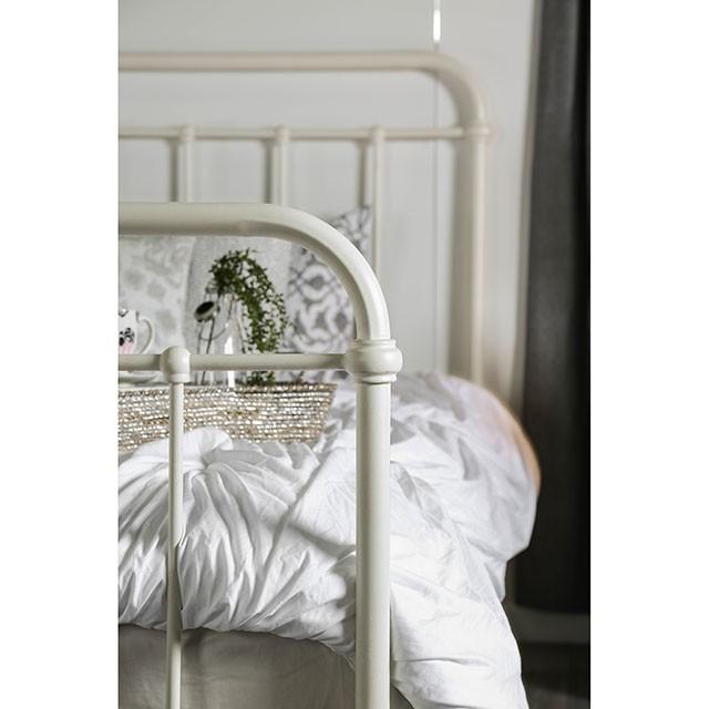 IRIA Vintage White Cal.King, E.King, & Full Bed - Time 2 Sleep (West Covina, CA)