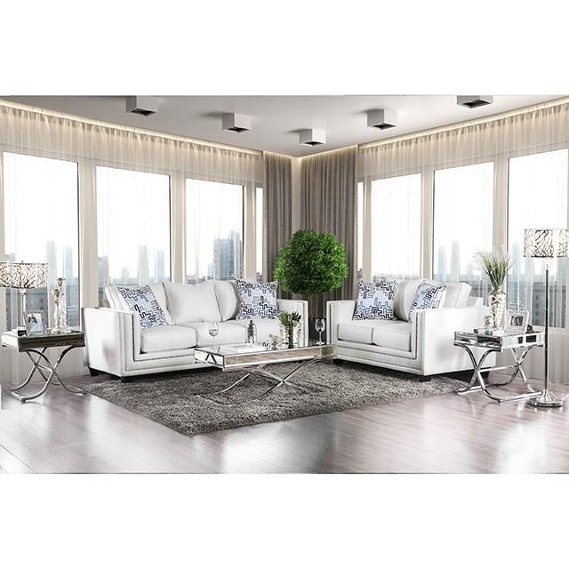 Ilse Off-White/Blue Sofa - Time 2 Sleep (West Covina, CA)