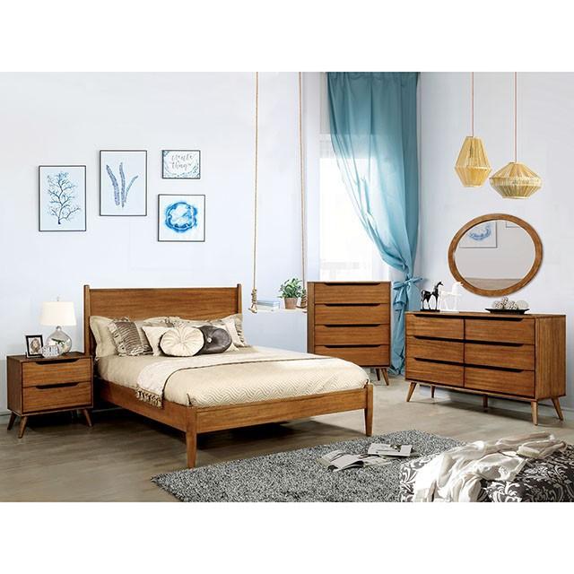 Lennart Oak Cal.King, E.King & Queen Bed - Time 2 Sleep (West Covina, CA)