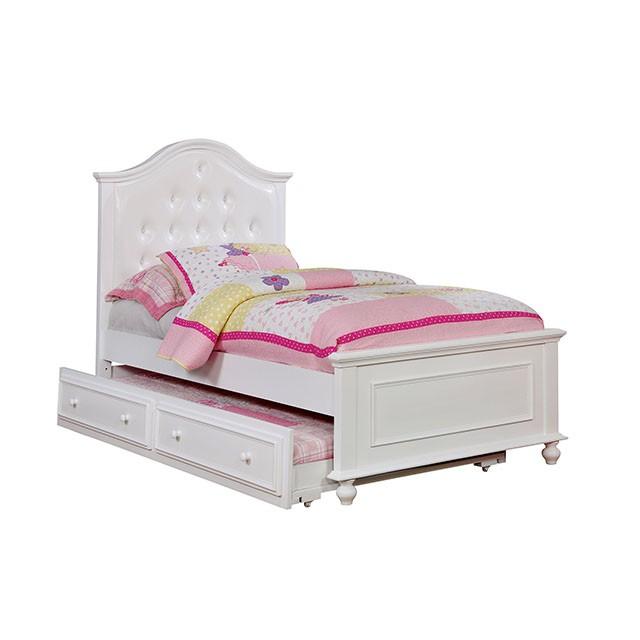 OLIVIA White Full & Twin Bed - Time 2 Sleep (West Covina, CA)