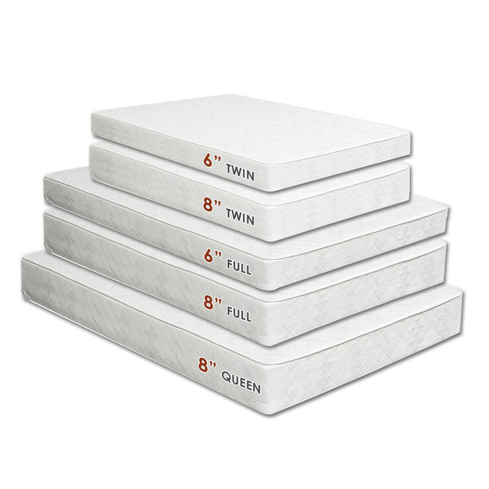 Daisy White 6" Bunkie Board Combo Mattress, Twin - Time 2 Sleep (West Covina, CA)