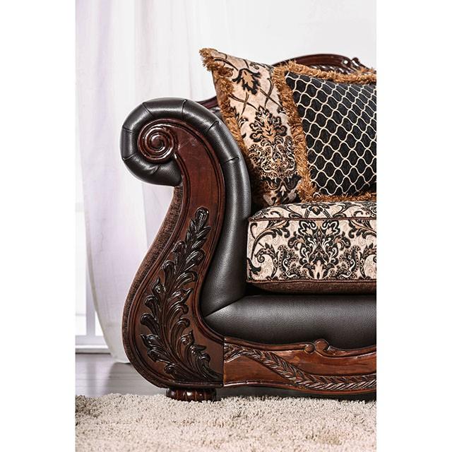 JAMAEL Brown/Espresso Sofa - Time 2 Sleep (West Covina, CA)