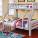 SOLPINE Gray & Oak Twin/Full Bunk Bed - Time 2 Sleep (West Covina, CA)