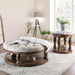 Mika Antique Oak Coffee Table w/ Cushion Top - Time 2 Sleep (West Covina, CA)
