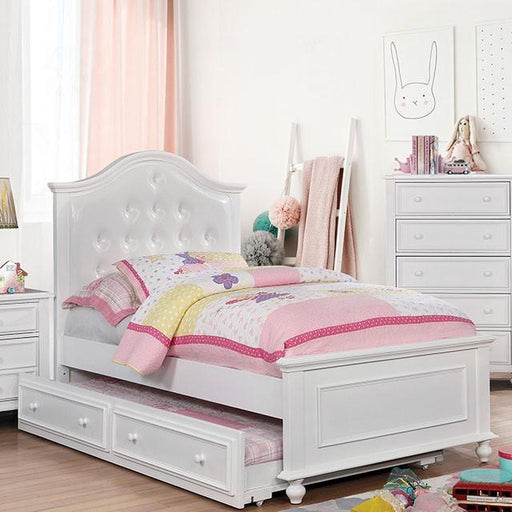 OLIVIA White Full & Twin Bed - Time 2 Sleep (West Covina, CA)