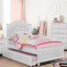 OLIVIA White Full & Twin Bed - Time 2 Sleep (West Covina, CA)