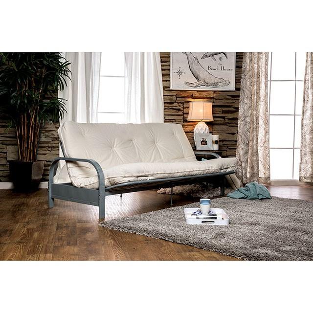 KNOX White 8" White Futon Mattress w/ Inner Spring - Time 2 Sleep (West Covina, CA)