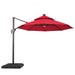 Nuti 10 Ft Round Umbrella w/ LED Light + 37" Large Base - Time 2 Sleep (West Covina, CA)