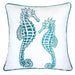 Terrie Teal 20" X 20" Pillow, Teal - Time 2 Sleep (West Covina, CA)
