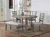 LAQUILA Side Chair (2/CTN), Gray - Time 2 Sleep (West Covina, CA)