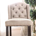 SANIA Bar Ht. Wingback Chair (2/CTN) - Time 2 Sleep (West Covina, CA)