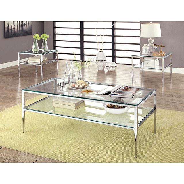 TANIKA Chrome End Table, Chrome - Time 2 Sleep (West Covina, CA)