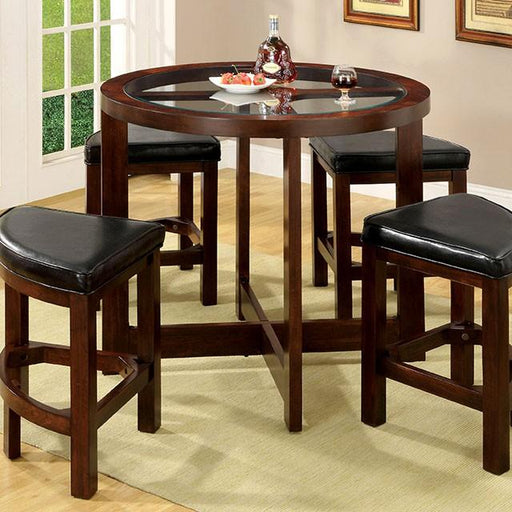 Crystal Cove 5 Pc. Counter Ht. Table Set - Time 2 Sleep (West Covina, CA)