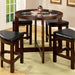 Crystal Cove 5 Pc. Counter Ht. Table Set - Time 2 Sleep (West Covina, CA)