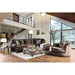 Bonaventura Brown Swivel Chair - Time 2 Sleep (West Covina, CA)