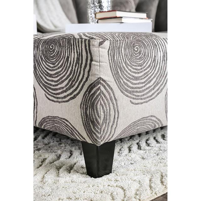 Bonaventura Gray/Pattern Ottoman - Time 2 Sleep (West Covina, CA)