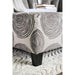Bonaventura Gray/Pattern Ottoman - Time 2 Sleep (West Covina, CA)