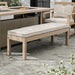 Bordeaux Bench - Time 2 Sleep (West Covina, CA)