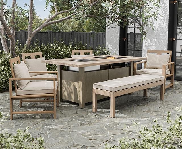 Bordeaux Bench - Time 2 Sleep (West Covina, CA)