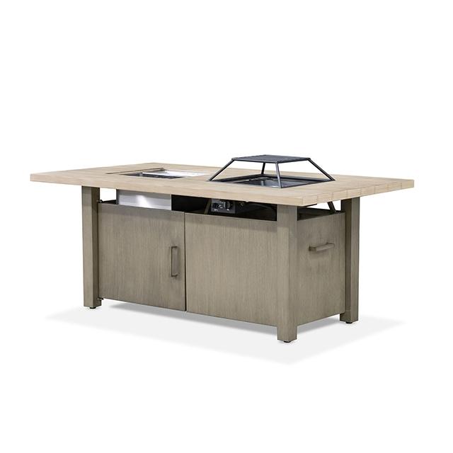 Bordeaux Dining Table w/ Fire Pit & Cooler - Time 2 Sleep (West Covina, CA)