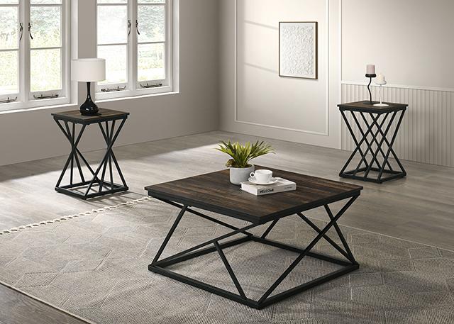 Borup 3 Pc. Table Set Brown - Time 2 Sleep (West Covina, CA)