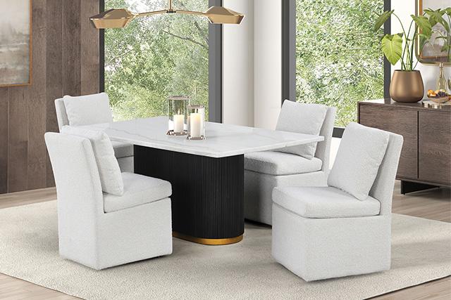 Morges 5 Pc Dining Table Set - Time 2 Sleep (West Covina, CA)
