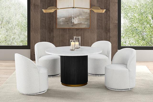 Broager Dining Swivel Chair - Time 2 Sleep (West Covina, CA)